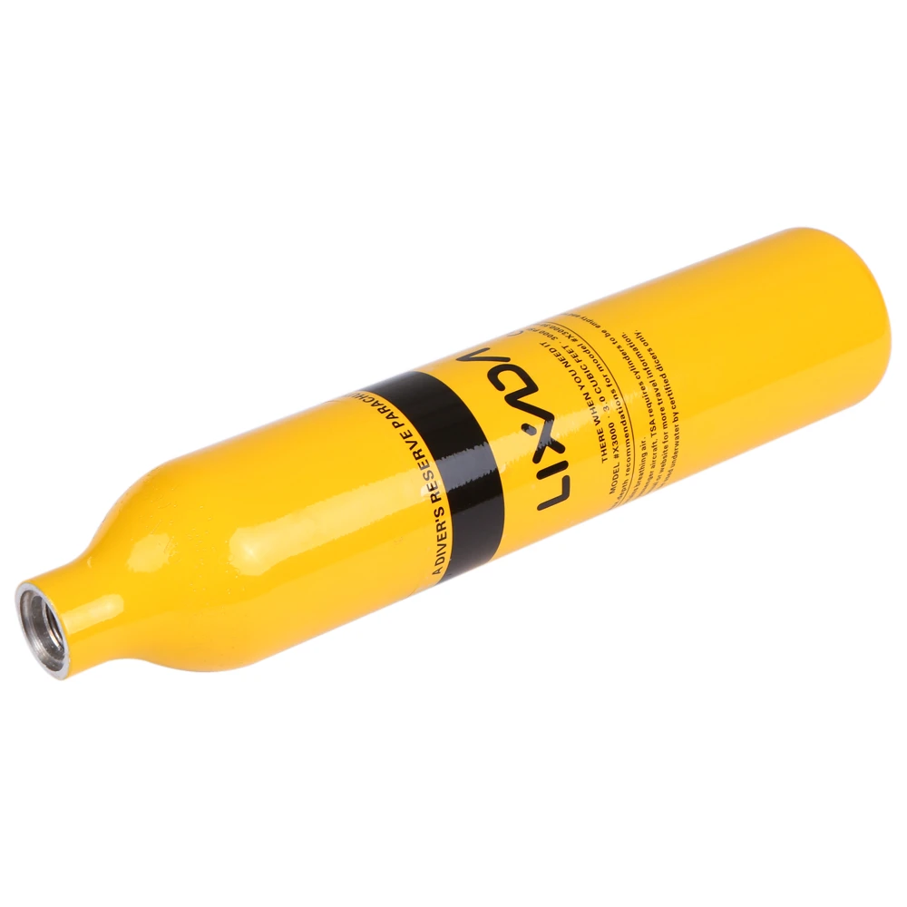 LIXADA 0.5L кислородный баллон для дайвинга, Воздушный бак для дайвинга, регулятор дыхания, респиратор для дайвинга с манометром, дыхательное оборудование для подводного плавания
