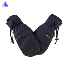 Женские зимние термальные дамы сноуборд лыжные варежки перчатки водонепроницаемый теплый снег Открытый Анти-скользящие перчатки