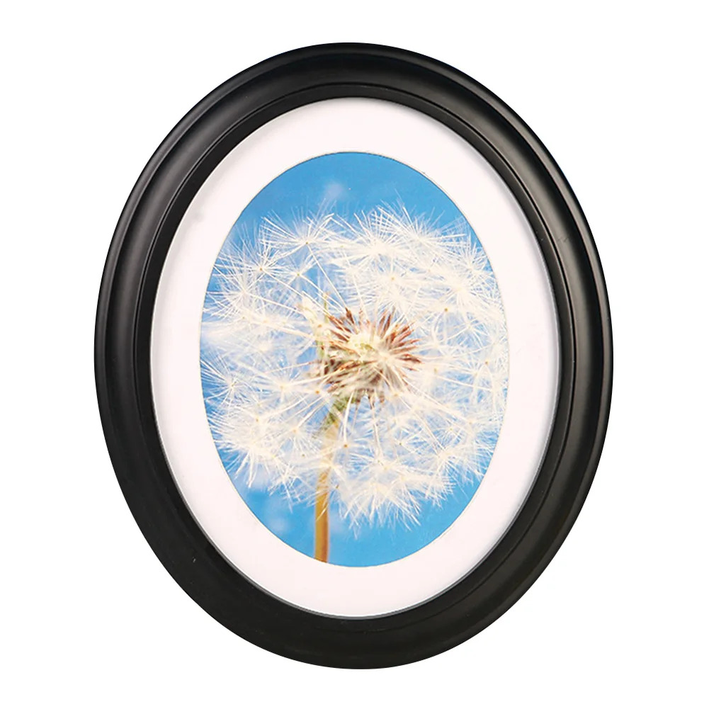 ##BUY Bedroom Wooden Photo Frame Decoration Home Decor Living Room Oval Shape Office Gift Display Crafts Wall Hanging For Picture