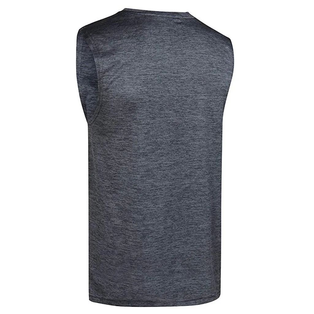 5 шт., мужские майки, одноцветные, для бодибилдинга, для спортзала, майка, Спортивная, облегающая, жилеты, топы без рукавов, летние майки d90822