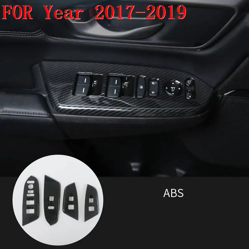 Оконные дверные ручки автомобильные декоративные модифицированные обновленные автомобильные чехлы для стайлинга автомобиля яркие блестки 17 18 19 для Honda CRV - Название цвета: MODEL M