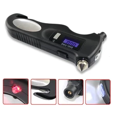 2-150PSI манометр датчик давления в шинах Мониторинг фонарик инструмент аварийный сброс воздуха побега Цифровой автомобиль обслуживание