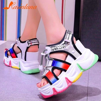 

2020 Brand New leisure fashion platform wedges high heels INS HOT Sneakers sandals women