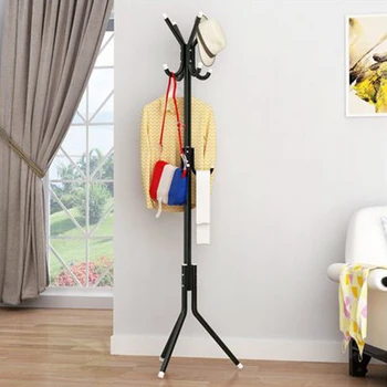 

Clothes Living Room Handbag Multifunction Home Purse Storage Space Saving Scarf Metal Coat Rack