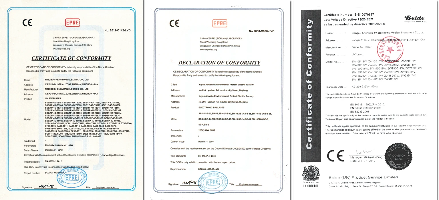 Description Picture 5 of itemCoronwater 1GPM SSE-5287 Ultraviolet Water Filter for Household Water Purification System