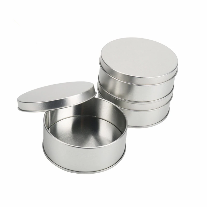 

Dia 90mm Tin Storage Box 12pcs/lot Metal Storage Box Food Sundries Metal Organizer Container Women Round DIY Makeup Tin Case