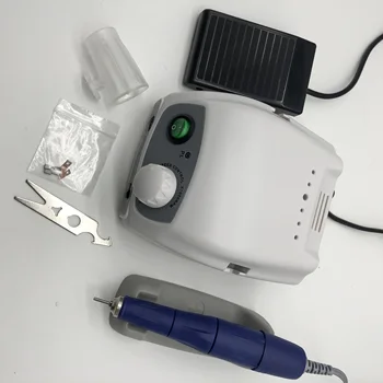 

40000RPM STRONG 210 105L Micromotor Handpiece & STRONG 207B Control Box Electric Nail Drill Machine Manicure Nail Art Equipment