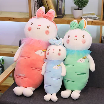 

New Arrival Rabbit Animal Pillow Plush Toy Pillow Full Filling Stuffed Animal Plush Toy Stuffed Cushion for Kids Birthday Gifts