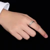 Мужское и женское кольцо из серебра 925 пробы с уникальным дизайном ► Фото 2/6