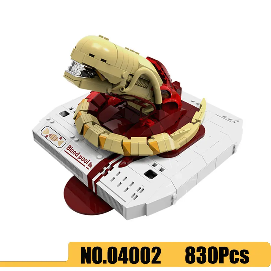 

04002 830Pcs Creative Movie Series The New Alien Set Building Blocks Bricks Compatible LegoINGlys Children Toys