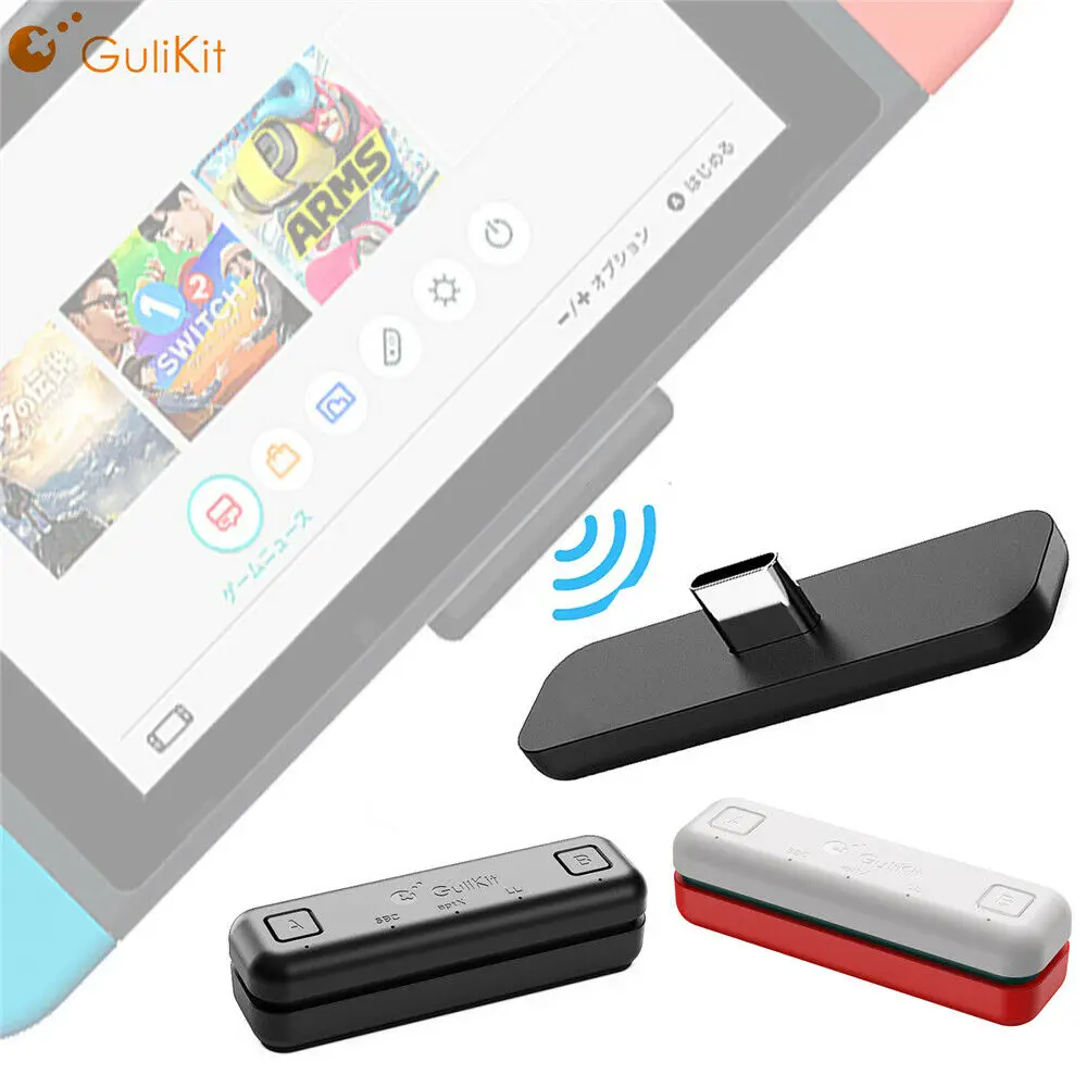 Беспроводной Bluetooth передатчик с низкой задержкой для Nintendo Switch & Lite PS4 PC|USB-адаптеры|