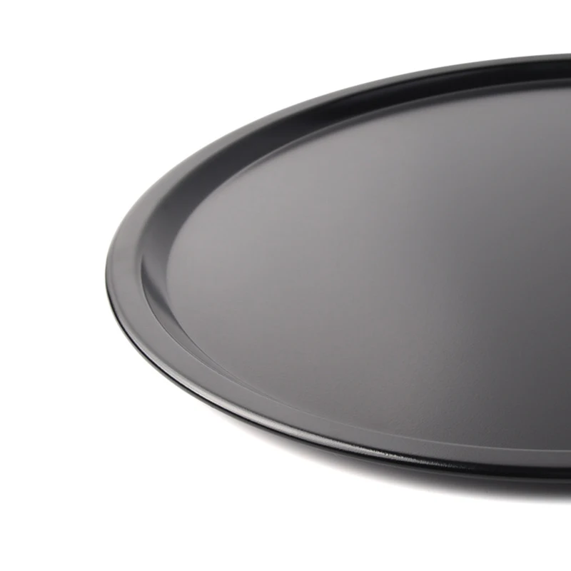 12 13 дюймов тарелка для пиццы круглая глубокая тарелка для пиццы поднос из углеродистой стали антипригарная форма для выпечки Кухонные инструменты для выпечки аксессуары для приготовления пищи