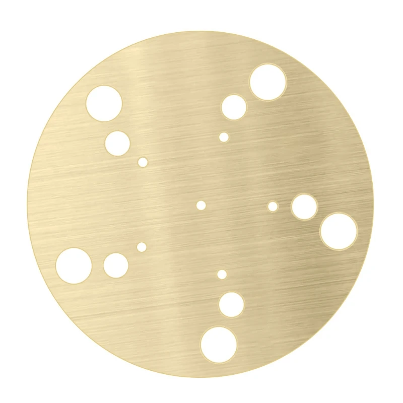 

Anti-static Slipmat Record Mat Pure Brass Turntable Platter Mat for Vinyl Record Music Recording Equipment