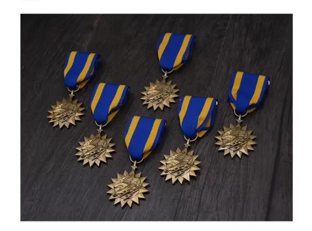 Вьетнамская война США воздушная медаль США Летающие тигры Air Force Heroes летная медаль лацкан брошь «шляпа» Pin военный заказ