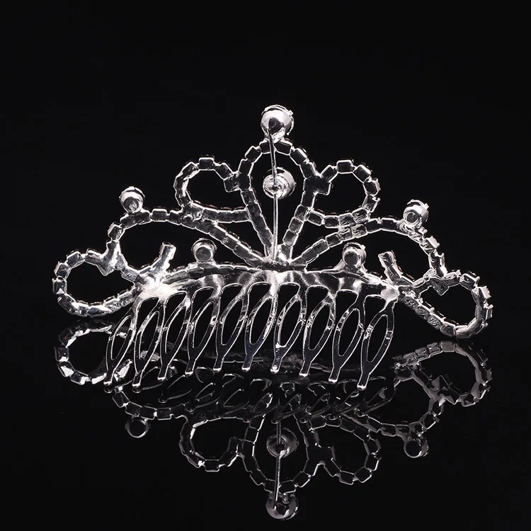 

South Korea New Style CHILDREN'S Full Dress Princess Dress Accessories Girls Hair Accessories Headband Baby Crown Comb Headdress