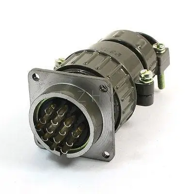 

Flange Mounted P32-14 Core 32mm 14 Pin Metal Aviation Connector