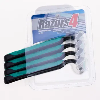 

4pcs Women Shaver 3 Layer Blades and 1pc Razor machine Lady Razor