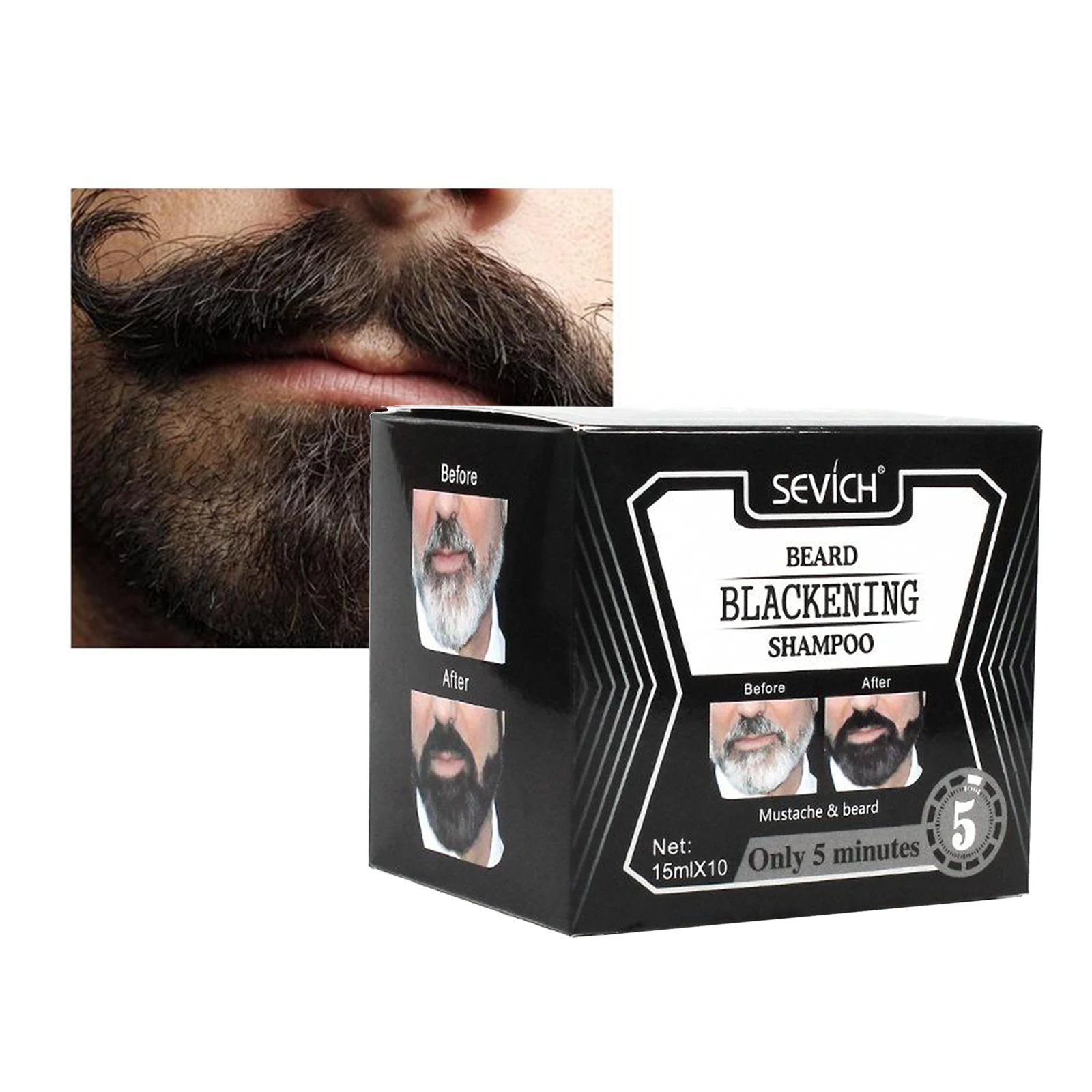 10 Pcs Beard Coloring Darkening Dye Shampoo Gradually Colors Mustache Mens Hair Brush Brow Tinting Beard Wax 15ml 10 Pcs Beard Coloring Darkening Dye Shampoo Gradually Colors Mustache Mens Hair Brush Brow Tinting Beard Wax 15ml