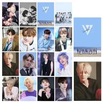 

16 Sheets / Set Of KPOP Seventeen Album "An Ode" Lomo Photo Card PVC Card Homemade Card Photo Card