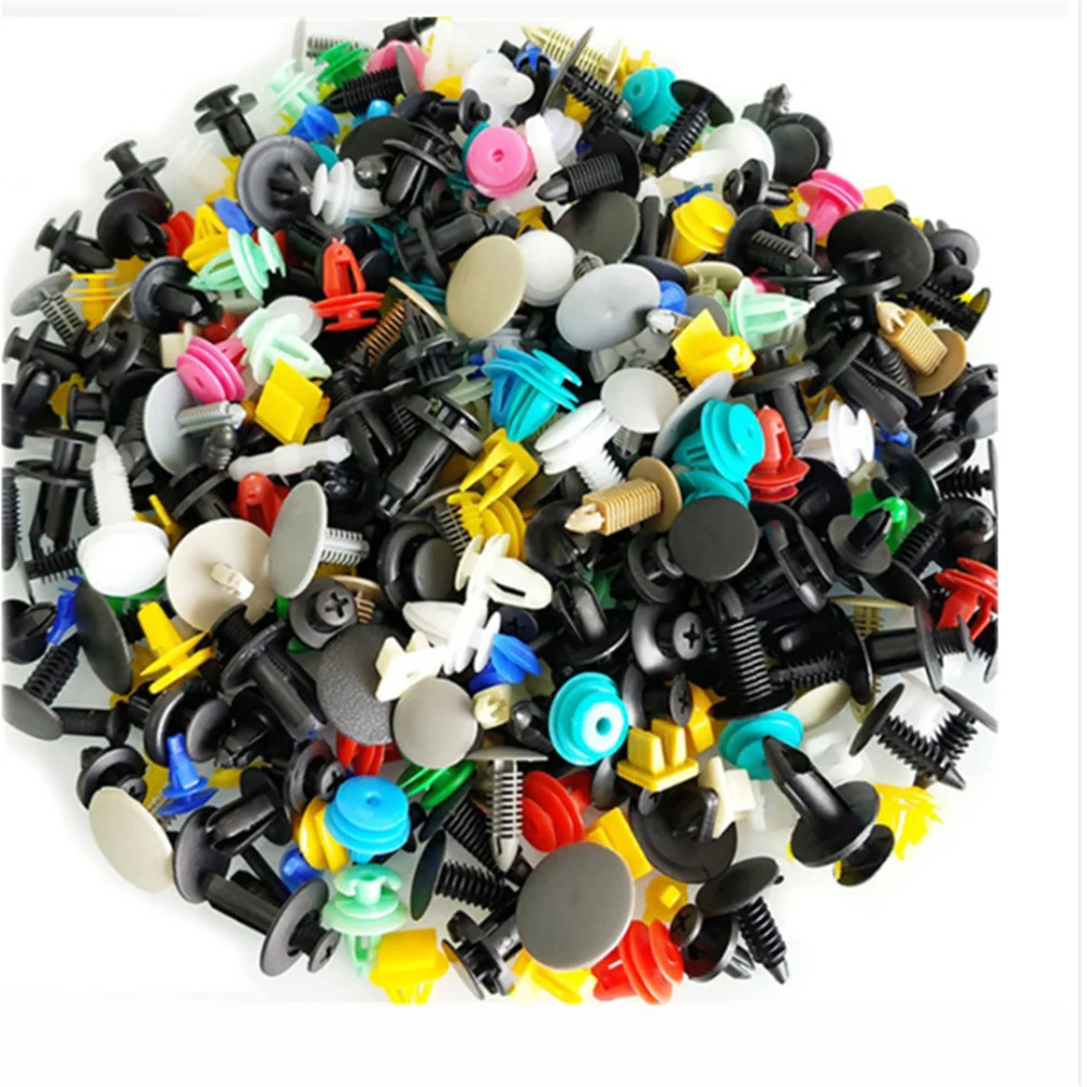 100pcs Mixed car Fastener for audi A3 8P 8L 8V C7 100 A4 B6 B8 B7 B5 A6 C5 C6 80 A5 Q5 Q7 TT A1 Q3 A8 S3