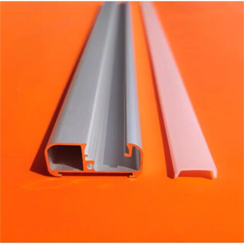 

1m/pcs Free Shipping New Product Aluminum Channel with Milky White Cover for Closet Lighting