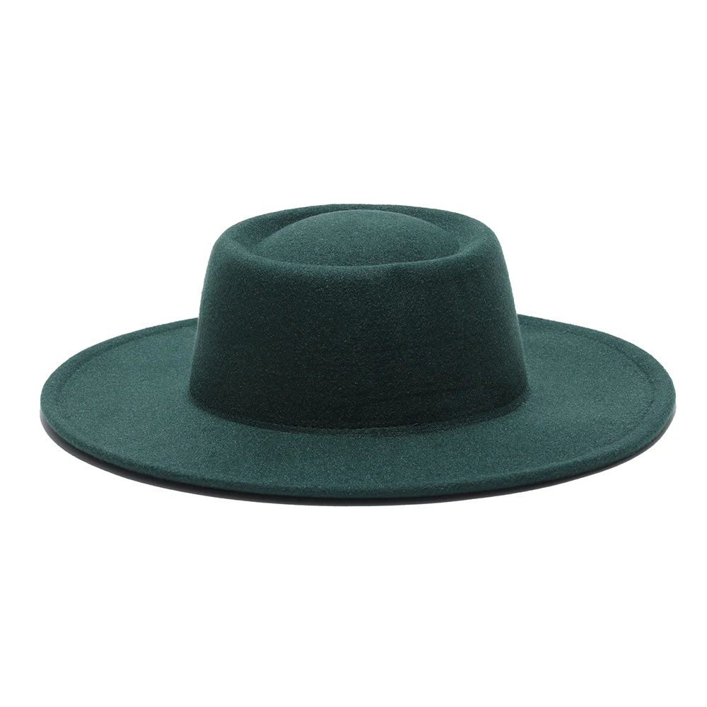 Women Fedora Hat Winter Fedora Hats For Women Fashion Wool Felt