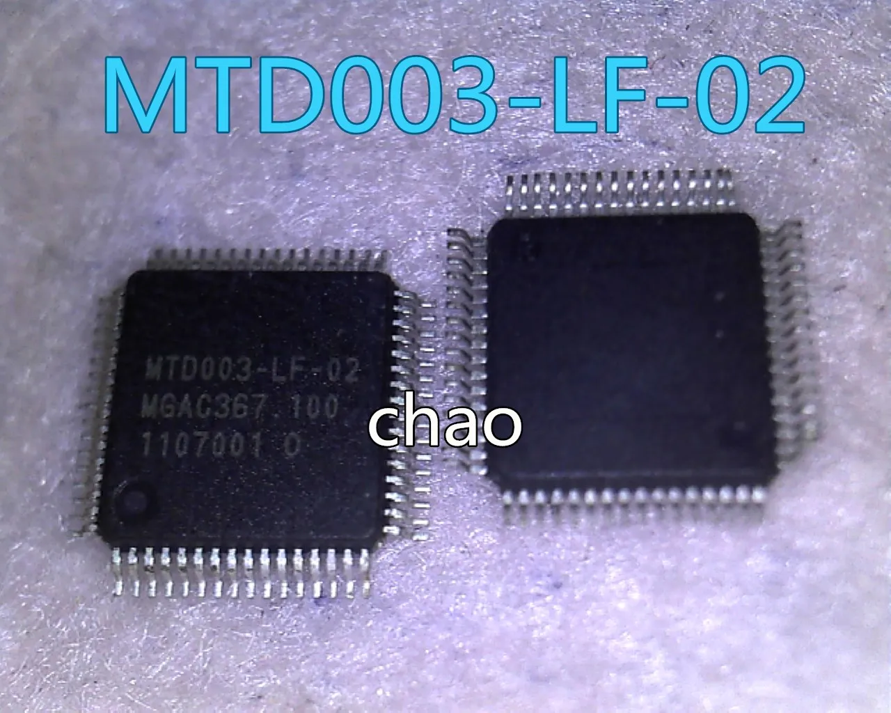 

5pcs/lot MTD003-LF-02 QFP