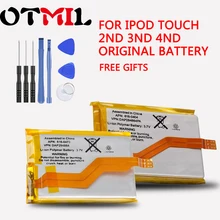 Для iPod Touch 2 2nd 3 3nd 4 4nd аккумулятор с датчиком температуры для Touch 2 nd 3 nd 4 nd аккумулятор с бесплатными инструментами