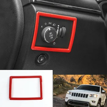 

Headlight Cover Trim Decor For Jeep Grand Cherokee 2011-2020 Car Practical