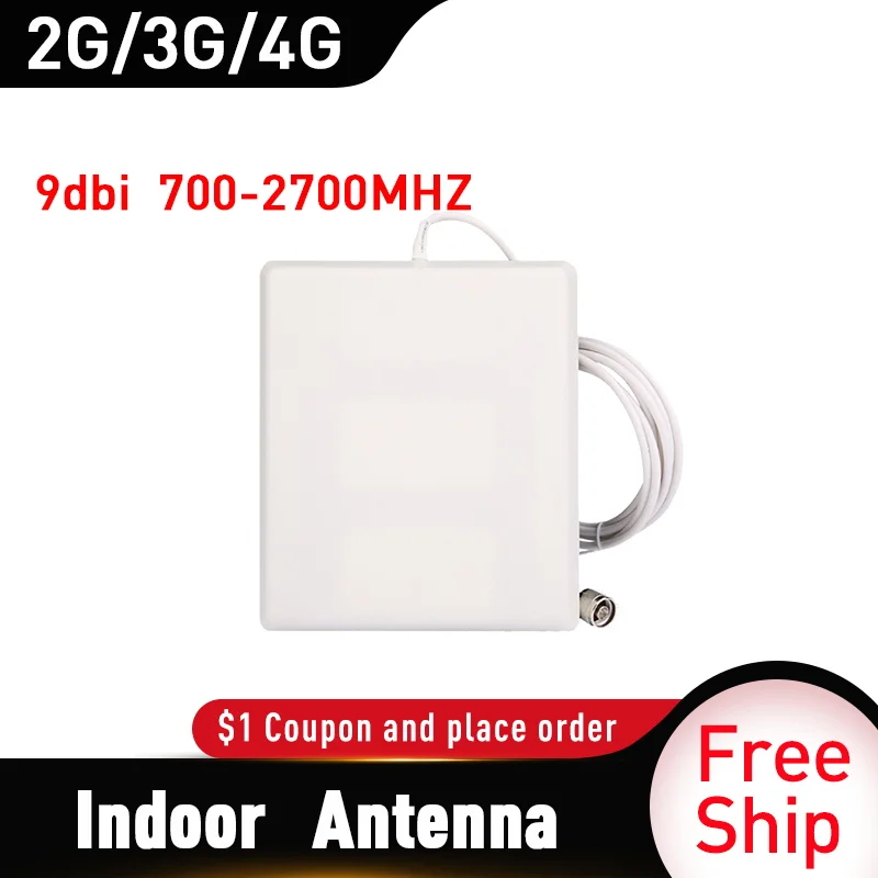 Усилитель сигнала сотового телефона GSM LTE DCS WCDMA 900/1800 МГц 2G 3G 4G 70 дБ ретранслятор