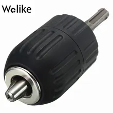 Mandril keyless profissional da broca de 13mm hss com adaptador sds ferramenta de ferragem parte para a broca de impacto