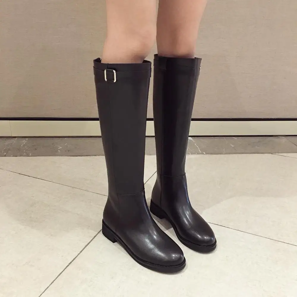 

Winter Shoes Women Lace Up Chunky Heel Lady Boots Bootee Woman 2019 Round Toe Luxury Designer Sexy Thigh High Heels High Sexy