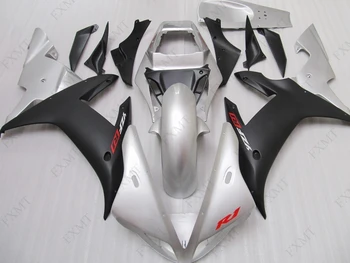 

YZF1000 R1 02 Motorcycle Fairing YZF1000 R1 2003 Fairing YZF R1 2002 - 2003 Fairing Kits Matter Black Silvery