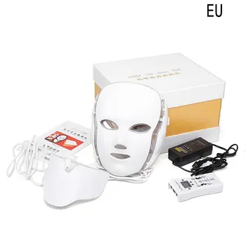 

Beauty Therapy Machine With Collar LED Facial Mask Light Skin Care Tool Wrinkle Acne Removal Beauty Spa Instrument
