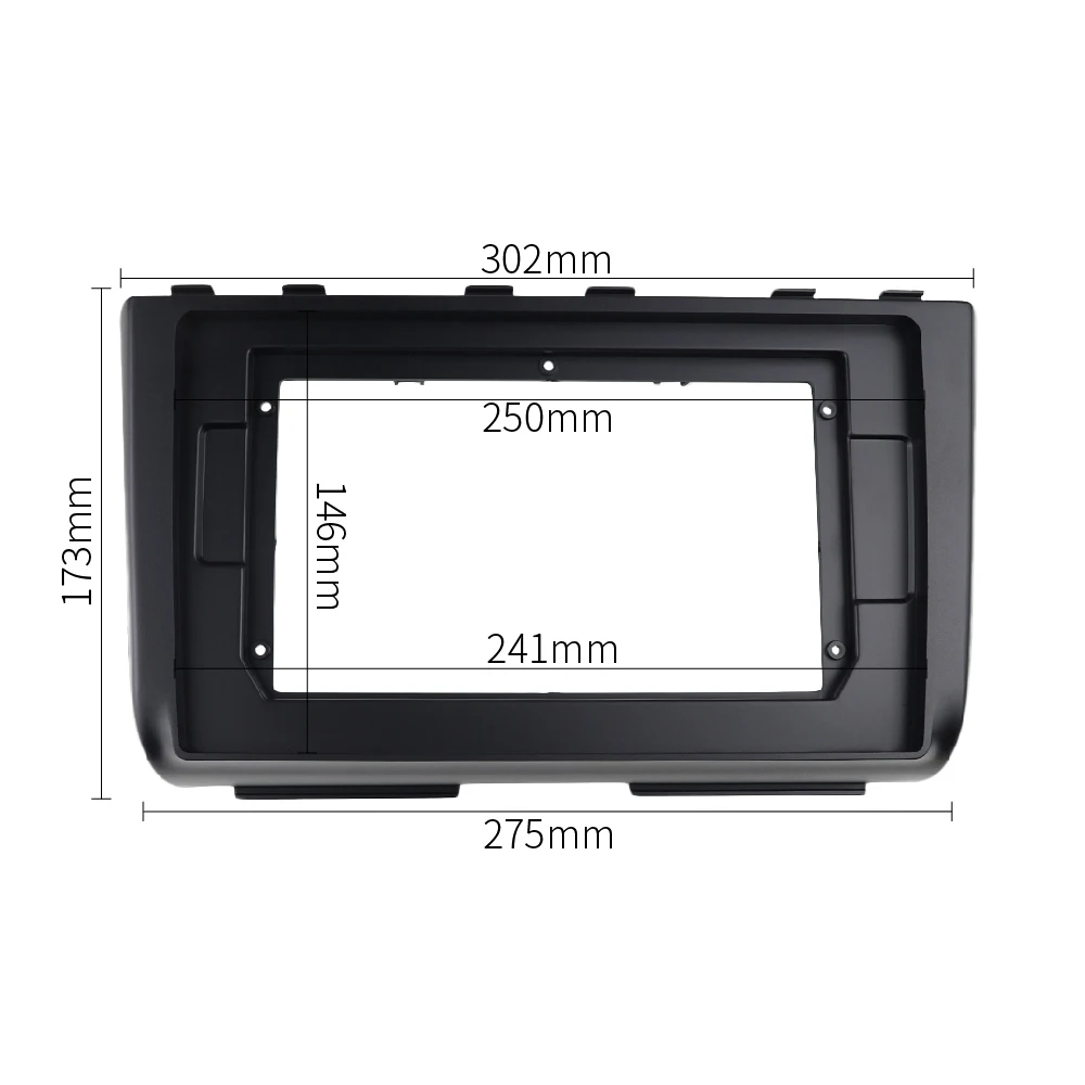 10.1 INCH Car Radio Fascias for HYUNDAI IX25 2020 GPS Stereo Player DVD Panel Dash Mounting Screen Installation Refitting Bezel