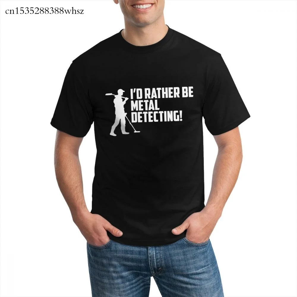 

Metal Detector Enthusiast graphic t shirt for men 2020