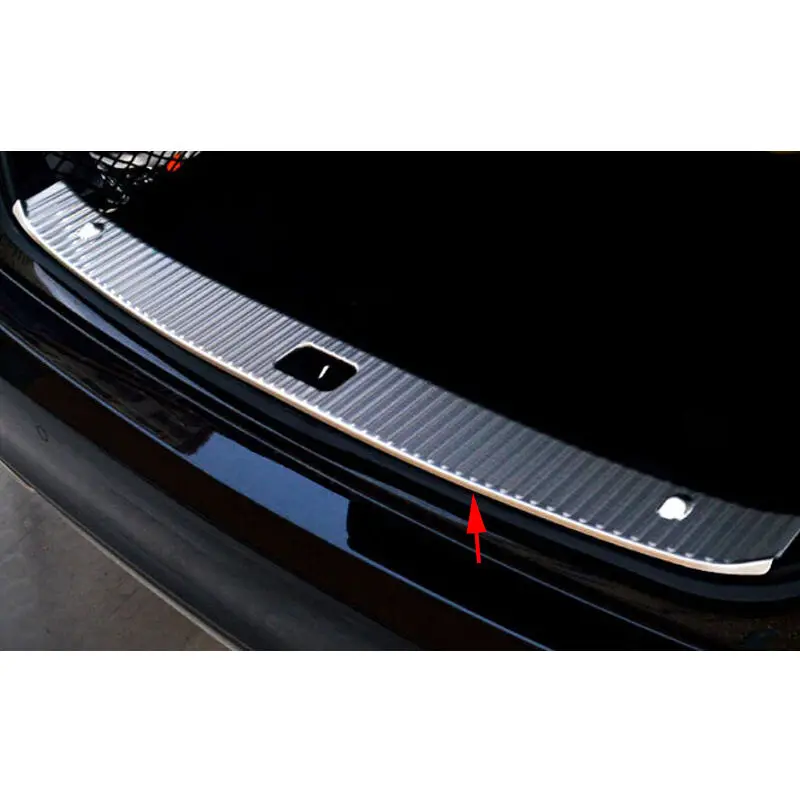 Для Mercedes Benz E Class W212 2010 2011 2012 2013 нержавеющая защитная накладка заднего бампера 1 шт