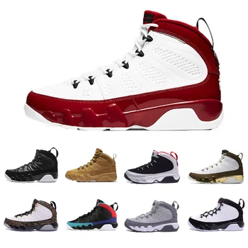 

2020 Men Basketball Shoes Retro 9 Gym Red 3M Racer Blue Snakeskin OG Space Jam Designer Mens Sneakers Trainers Sport Size 36-47