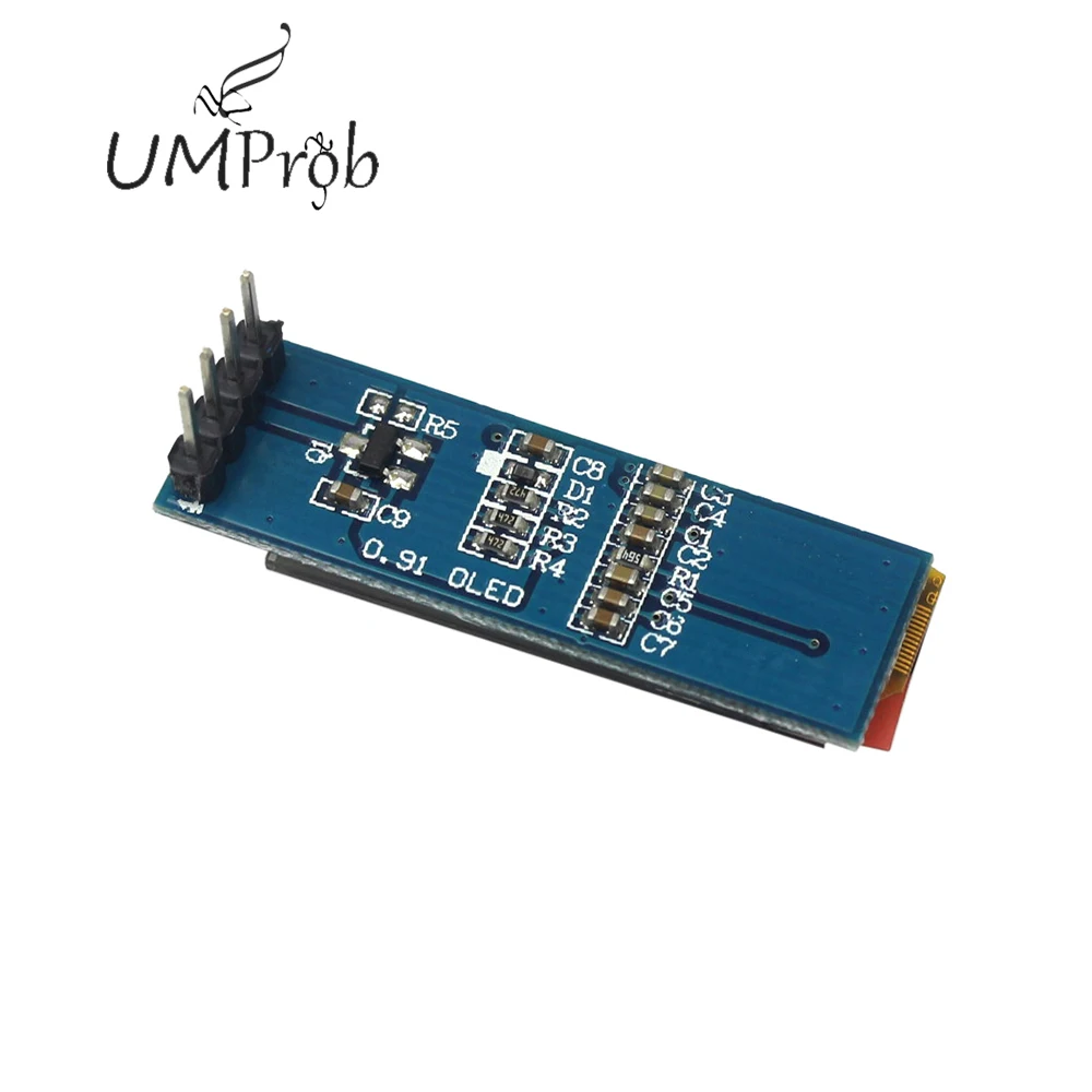 0.91/'/' 128x32 IIC I2C White OLED LCD Display DIY Module 3.3V 5V For PIC Arduino