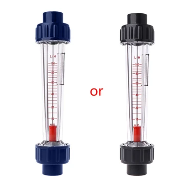 

Water Flow Meter Plastic Tube Rotor Joint Socket Type Threaded Interface Float Liquid Pipeline Acid Alkali Resistant C42