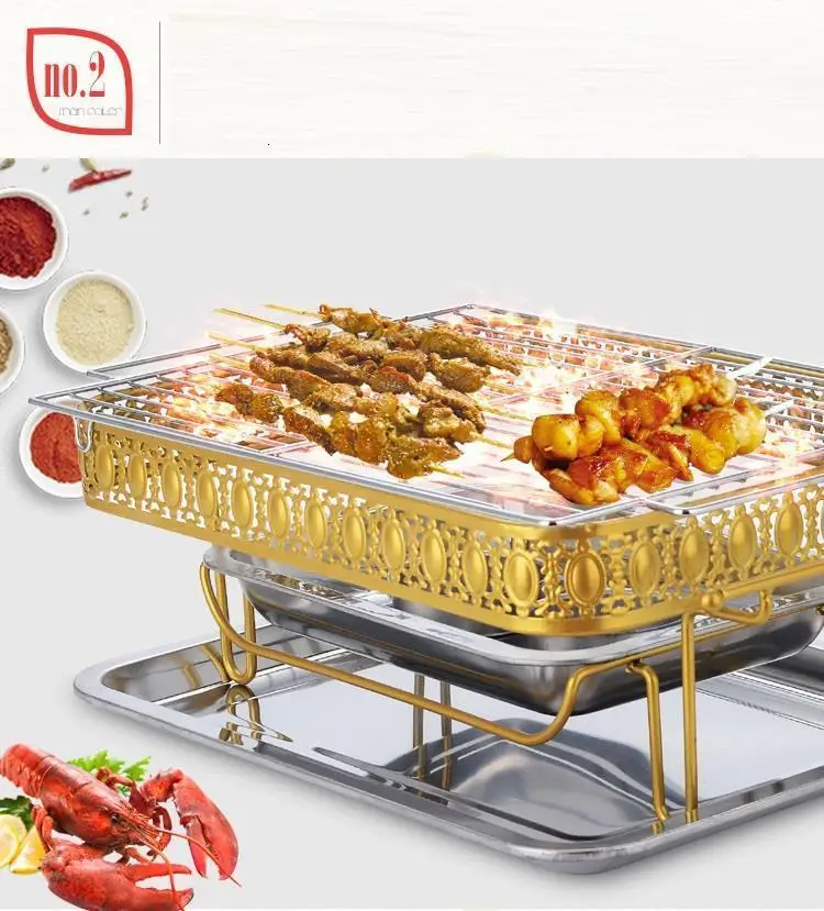 Гриль-бар коптильня мини Паррилья, НЧ-динамик, Asador на выбросы углекислого газа ББК Churrasqueira Churrasco Рыба морепродукты гриль-барбекю пластины