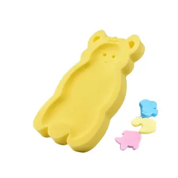 

Baby Anti-slip Bath Sponge Cushion Imitation Cartoon Infant Bath Tub Bathing Pad 63HE