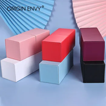 

ORIGIN ENVY Makeup Brush Storage Box Makeup Nail Polish Cosmetic Holder Make Up Tools Pen Holder Rack Leatherwear Material