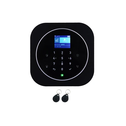 Беспроводной Wi-Fi умный контроль домашняя SIM Охранная GSM сигнализация домашняя Tuya APP безопасная RFID сенсорная клавиатура 433 МГц датчик комплект - Цвет: Standard