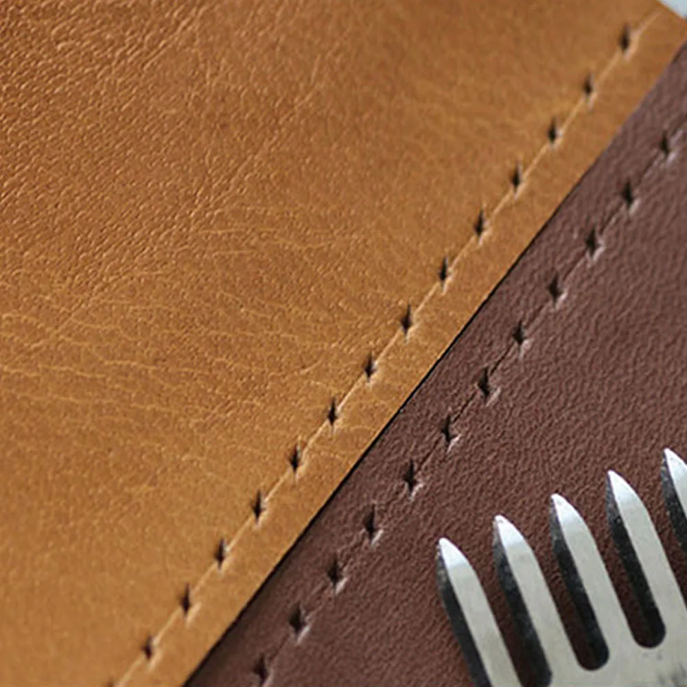 1 мм противоскользящие мини-пуансон DIY аксессуары ручной работы для изготовления седла резьба из нержавеющей стали Кожа штамповка Набор инструментов печать