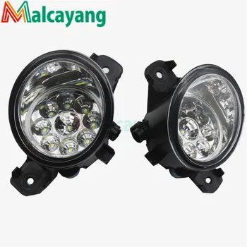 

For NISSAN QASHQAI +2 J10 JJ10 2007-2012 Car styling front bumper LED fog Lights high brightness fog lamps 1set
