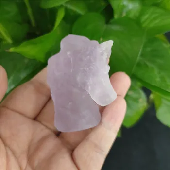 

Hand Carved Exquisite Natural Amethyst Crystal Unicorn ZJP