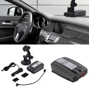 

360 Degree Car Speed Detector Alarm Safety System Kit with Voice Alert with Car Holder Auto Charger Anti-Slip Pad