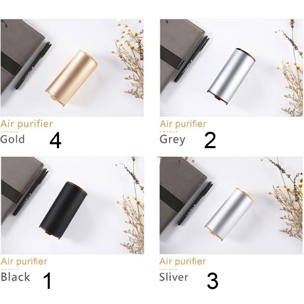 Portable Air Purifier Ozone Generator USB Air Cleaner Deodorizer