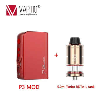 

vape mod Vaptio P3 Mod built-in 3000mAh battery with 30~100W output power Electronic cigarette kit